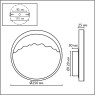 Настенный светильник ODEON LIGHT ECODESIGN VALLEY 4359/9WL