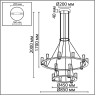 Подвесной светильник ODEON LIGHT DEFANCE 7143/110L