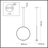 Подвесной светильник ODEON LIGHT L-VISION GOTA 4337/27L