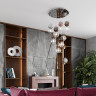Универсальное круглое основание ODEON LIGHT HIGHTECH ODL23 163 D600мм MOLTO хром 4345/60