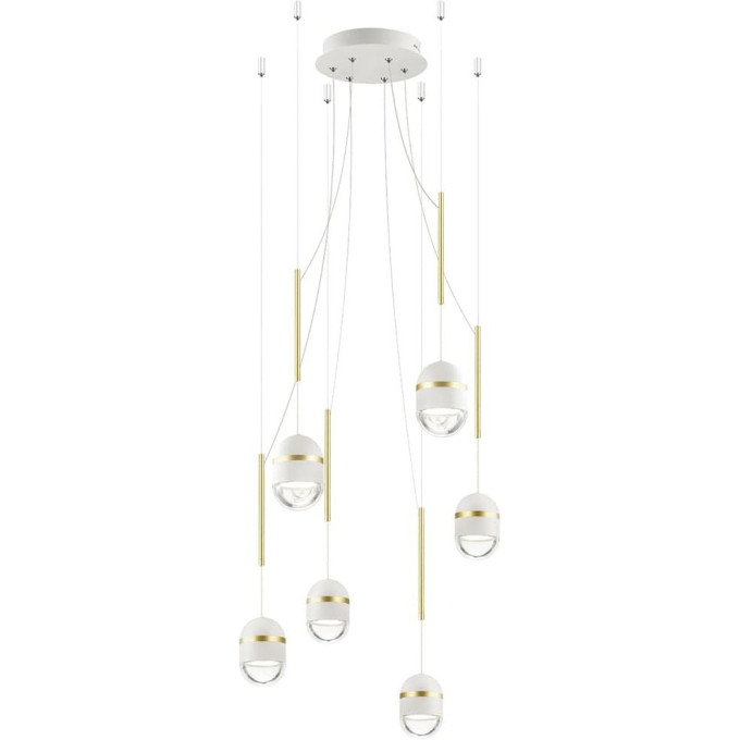 Подвесная светодиодная люстра ODEON LIGHT MINION 4117/30L